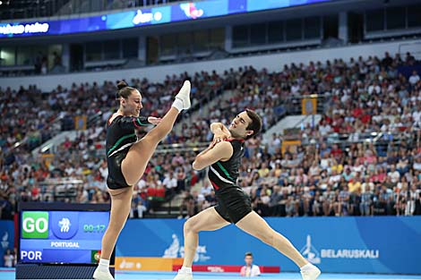 2nd European Games in Minsk: aerobic gymnastics