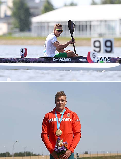 Hungary's Balint Kopasz won gold