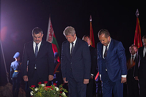 Мітынг-рэквіем у мемарыяльным комплексе 