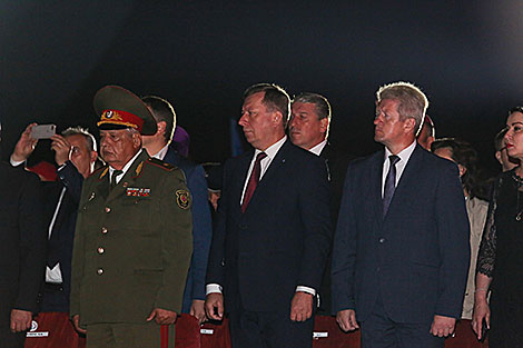 Мітынг-рэквіем у мемарыяльным комплексе 