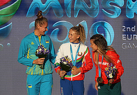 Awards ceremony at Minsk 2019 fan zone