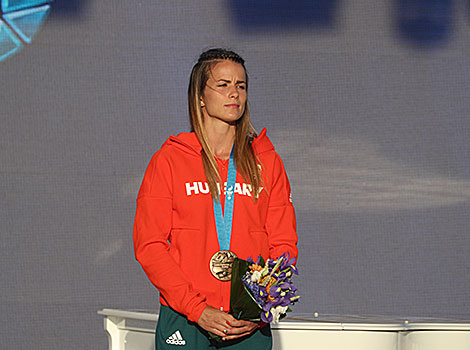 Awards ceremony at Minsk 2019 fan zone