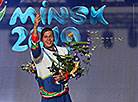 Awards ceremony at Minsk 2019 fan zone