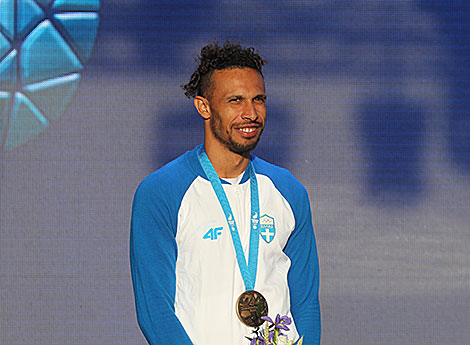 Awards ceremony at Minsk 2019 fan zone