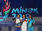 Awards ceremony at Minsk 2019 fan zone