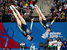 Hanna Hancharova and Maryia Makharynskaya (Belarus)