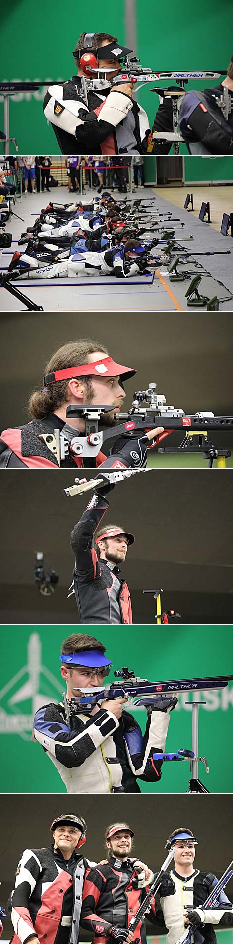 Belarus' Yury Shcherbatsevich claims Men's 50m Rifle 3 Positions silver