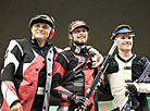 Belarus' Yury Shcherbatsevich claims Men's 50m Rifle 3 Positions silver