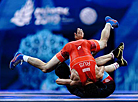 Soner Demitras (Turkey) and Zaurbek Sidakov (Russia)