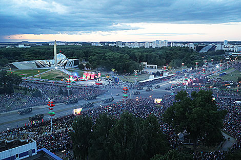 Independence Day parade in Minsk