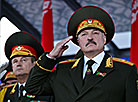 Alexandr Lukashenko at the parade to mark Belarus’ Independence Day