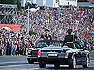 Solemn parade in honor of Independence Day in Minsk