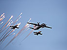 Solemn parade in honor of Independence Day in Minsk