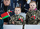 Solemn parade in honor of Independence Day in Minsk