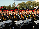 Solemn parade in honor of Independence Day in Minsk