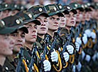 Solemn parade in honor of Independence Day in Minsk