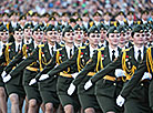 Solemn parade in honor of Independence Day in Minsk