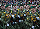 Solemn parade in honor of Independence Day in Minsk