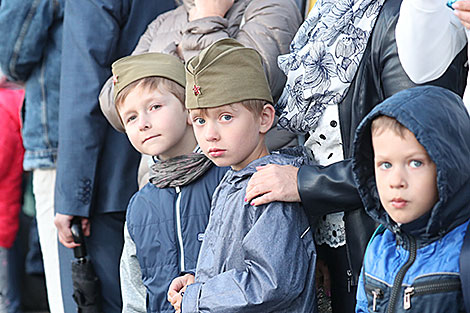 Урачысты парад у гонар Дня Незалежнасці ў Мінску