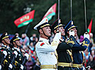 Solemn parade in honor of Independence Day in Minsk