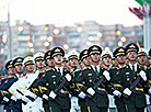 Solemn parade in honor of Independence Day in Minsk