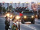 Solemn parade in honor of Independence Day in Minsk