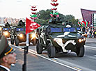 Solemn parade in honor of Independence Day in Minsk