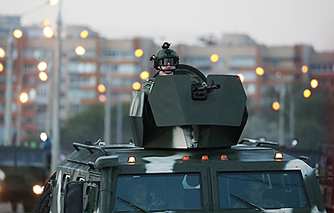 Solemn parade in honor of Independence Day in Minsk