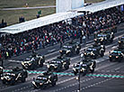 Solemn parade in honor of Independence Day in Minsk