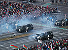 Solemn parade in honor of Independence Day in Minsk