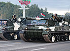Solemn parade in honor of Independence Day in Minsk