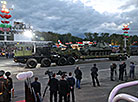 Solemn parade in honor of Independence Day in Minsk