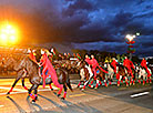 Mass theatrical show Heroic Belarus in Minsk in honor of Independence Day