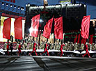 Mass theatrical show Heroic Belarus in Minsk in honor of Independence Day