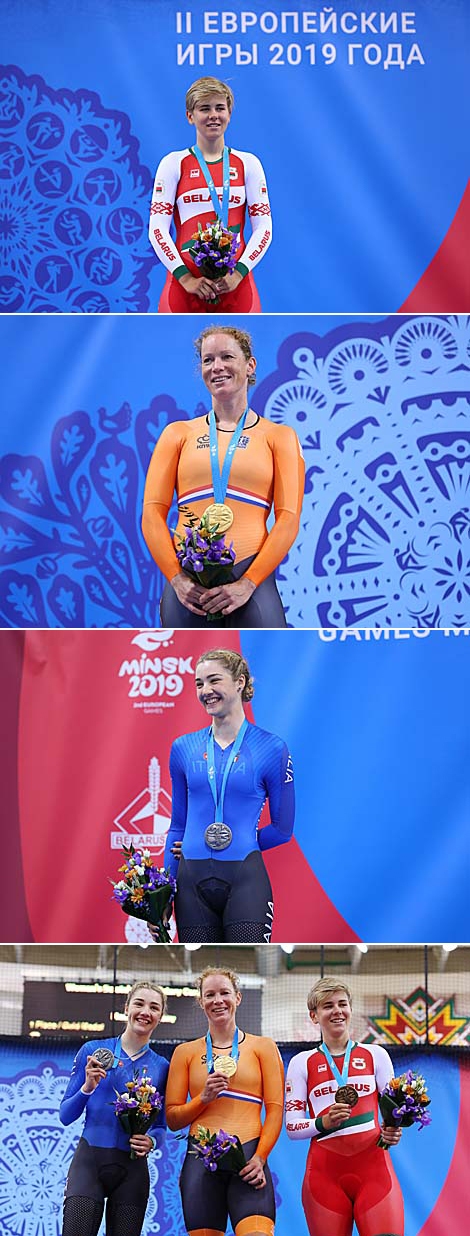 Велосипедистка Анна Терех взяла бронзу на II Европейских играх