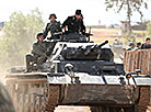 Military history reenactment during Bagration Festival