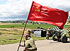 Military history reenactment during Bagration Festival