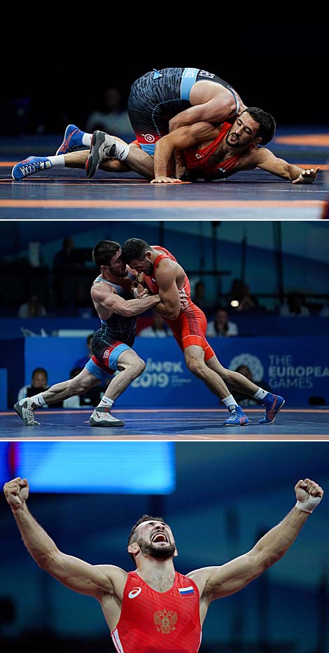 Russian Zaur Kabaloev won the gold medal by seeing off Georgian Shmagi Bolkvadze 3:1 in the final