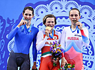 Belarus' cyclist Tatsiana Sharakova wins Women's Individual Pursuit at 2nd European Games