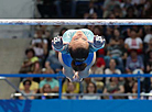 Anastasiya Alistratava of Belarus clinched bronze in the Artistic Gymnastics –  Women's Uneven Bars