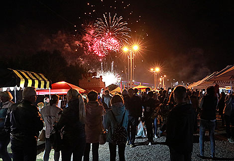 Fireworks over Alexandria