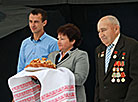 Ceremony to honor the best agricultural workers of Mogilev Oblast in Alexandria