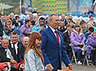 Ceremony to honor the best agricultural workers of Mogilev Oblast in Alexandria