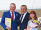 Ceremony to honor the best agricultural workers of Mogilev Oblast in Alexandria