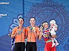 Белорусская велогонщица Татьяна Шаракова завоевала бронзу в групповой гонке на 120 км
