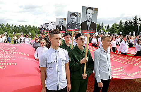 Митинг, посвящённый Дню Независимости, на Буйничском поле