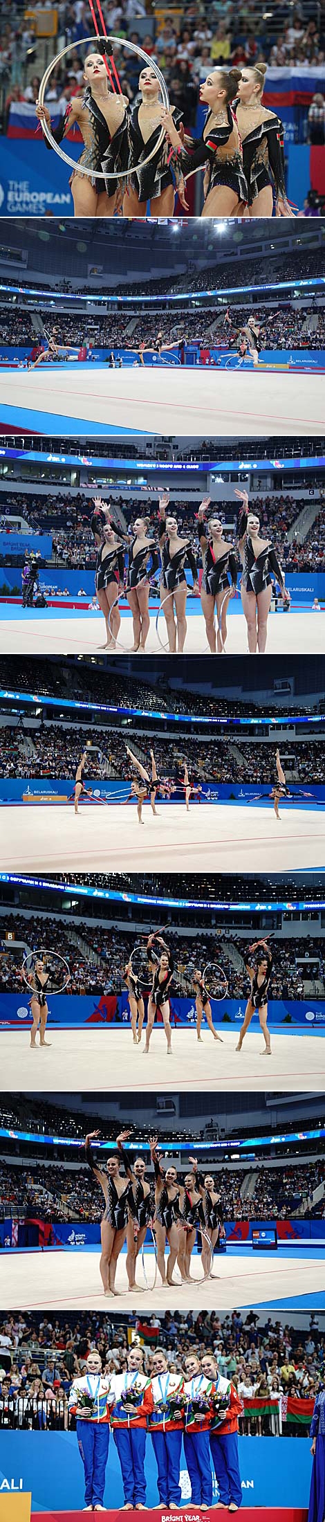 Anastasiya Rybakova, Karyna Yarmolenka, Arina Tsitsilina, Hanna Haidukevich, Hanna Shvaiba