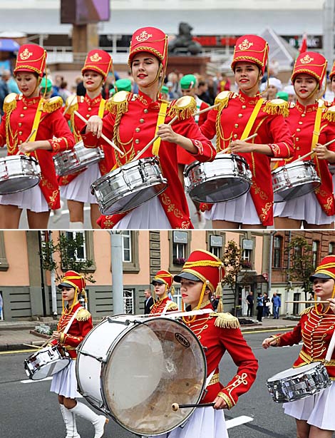 Международный фестиваль-конкурс барабанщиц и мажореток на 