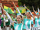 Международный фестиваль-конкурс барабанщиц и мажореток на "Славянском базаре"