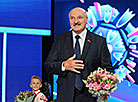 Belarus President Aleksandr Lukashenko at the opening ceremony of the 28th edition of the International Festival of Arts Slavianski Bazaar in Vitebsk